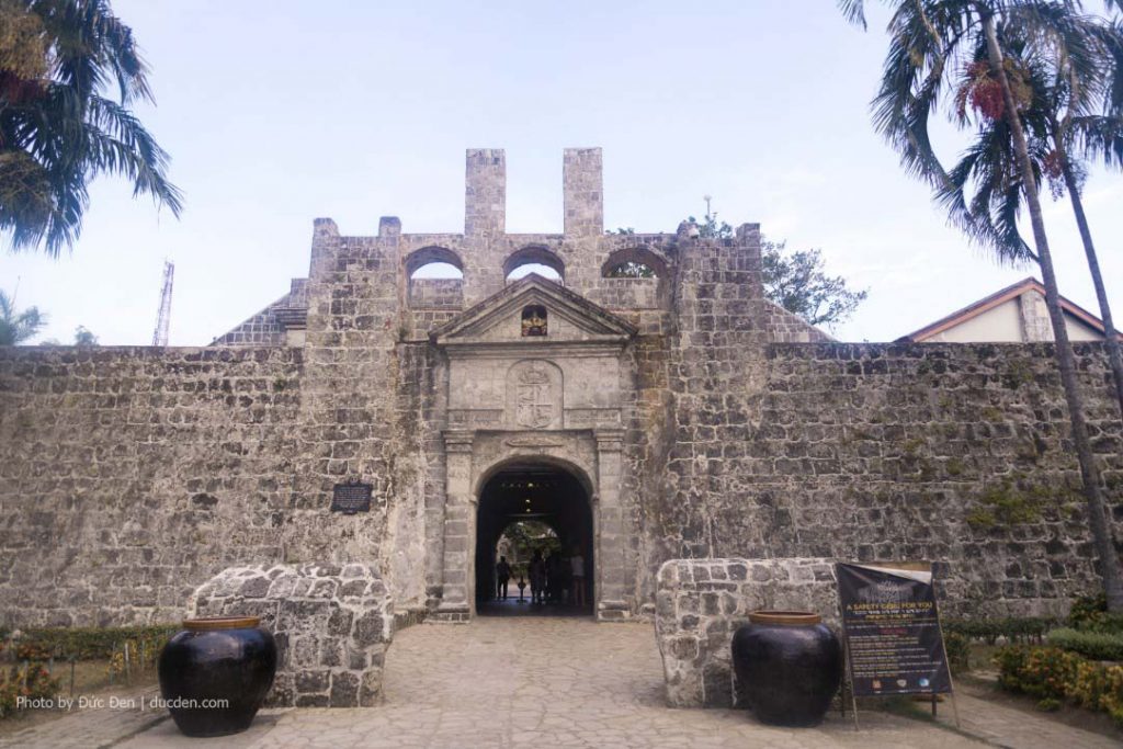 Pháo đài San Pedro nhìn từ chính diện