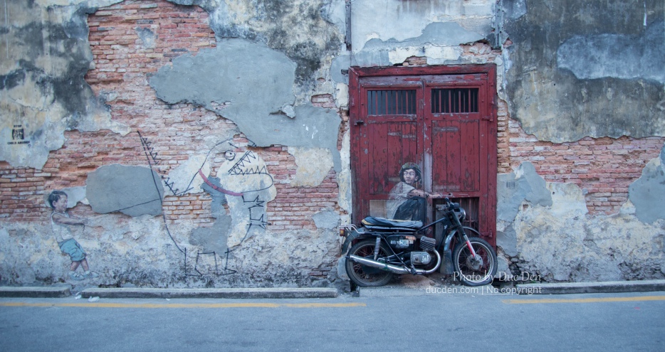 Streetart nổi tiếng ở Penang | Du lịch Penang