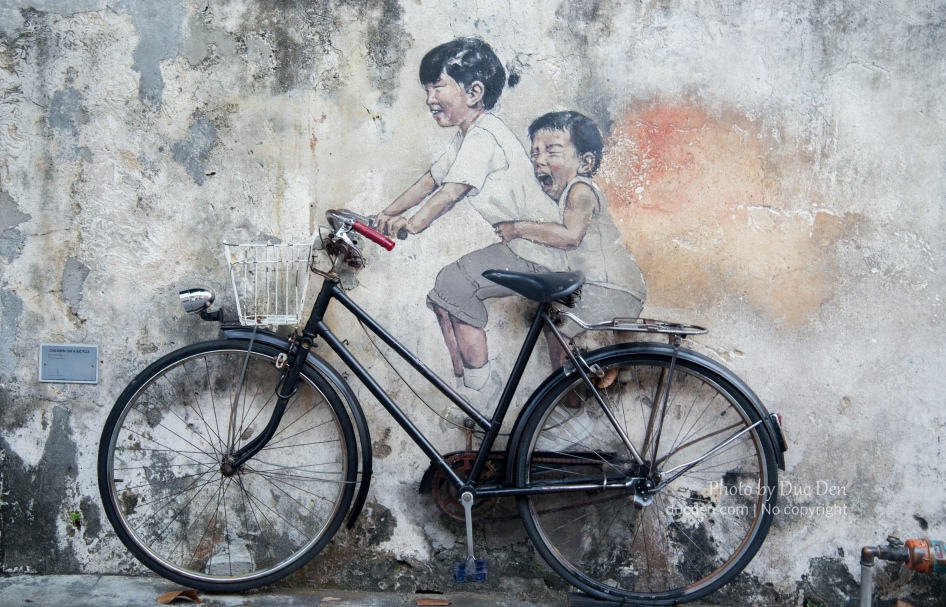 Nhớ về tuổi thơ ghê :)) | Penang Streetart
