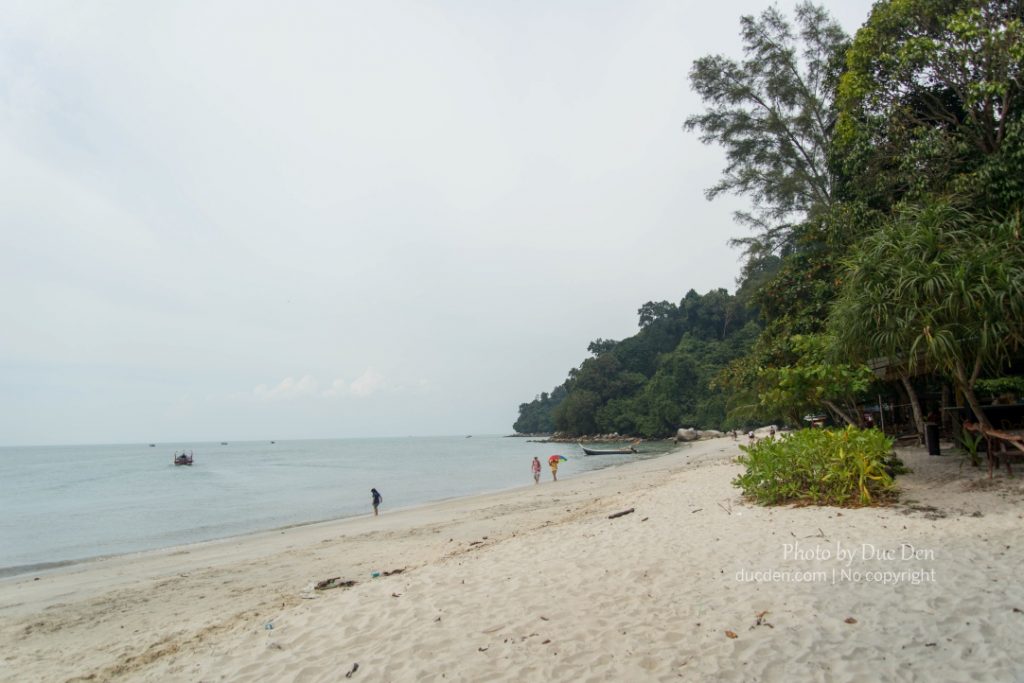 Bãi biển ảm đạm ở đảo Khỉ | Kinh nghiệm du lịch Penang