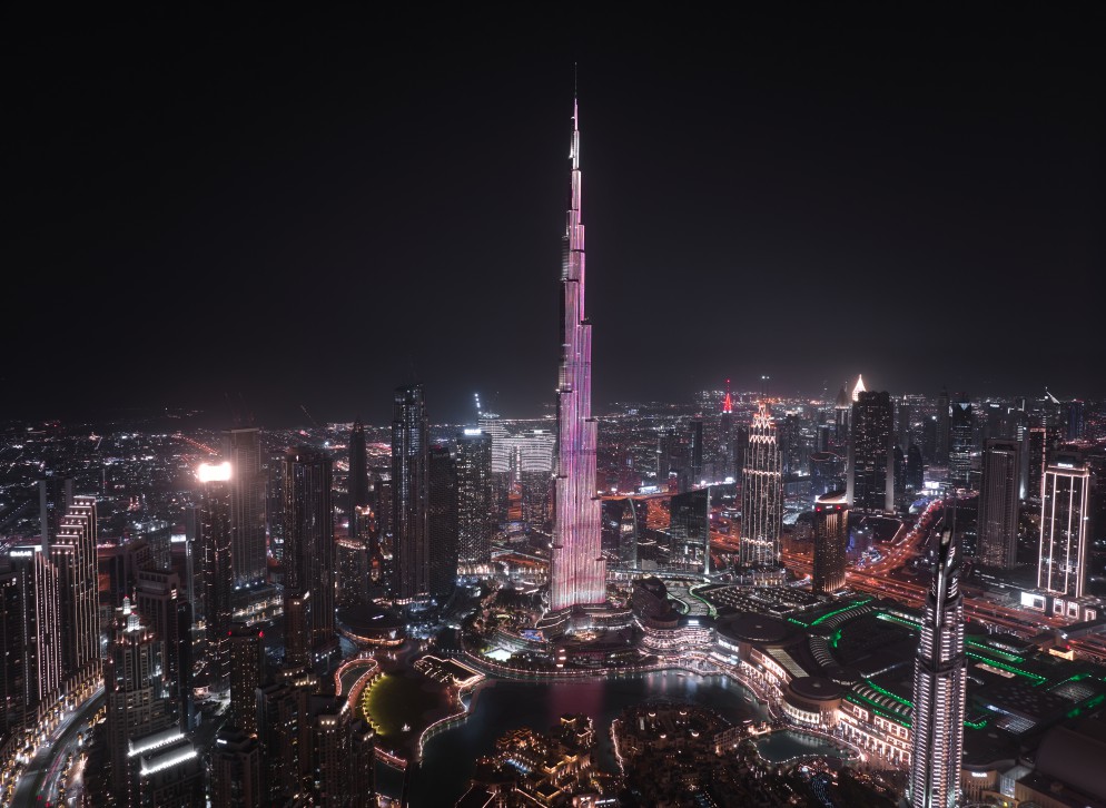 khám phá tòa tháp cao nhất thế giới Burj Khalifa ở Dubai - Đức Đen